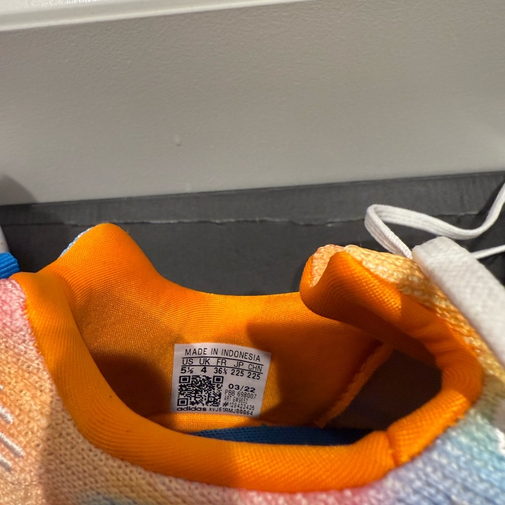 Vibrant Multicolor Adidas Sneakers